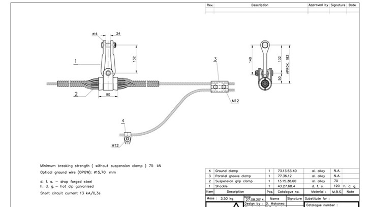 Protective and Optical Earthing Rope Equipment  