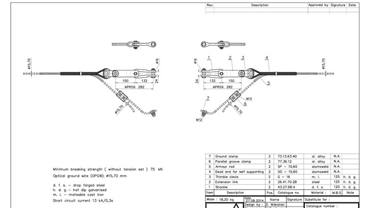 Protective and Optical Earthing Rope Equipment  